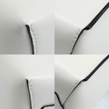 MARNI マルニ ミュゼオ ソフト バイカラー 2Way ハンドバッグ グレー×ホワイト・ブラウン SHMP0039Q0 P5070 レディース【中古】【美品】