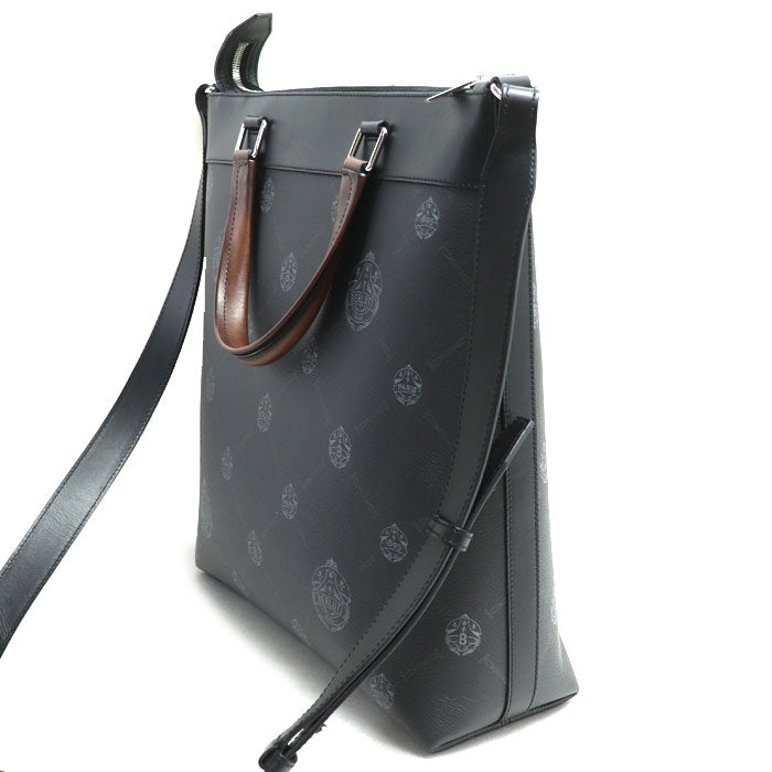 Berluti ベルルッティ パッセンジャーバーティカル 2Way トートバッグ ブラック ブラウン メンズ【中古】