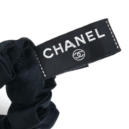 CHANEL シャネル シルク リボンシュシュ ヘアアクセサリー AA7530 レディース【中古】【美品】