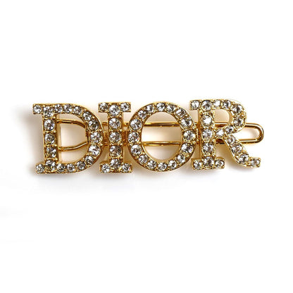 Dior ディオール GP ラインストーン Dio(r)evolution ディオレボリューション バレッタ ヘアクリップ V0454DVOCY_D301 レディース【中古】