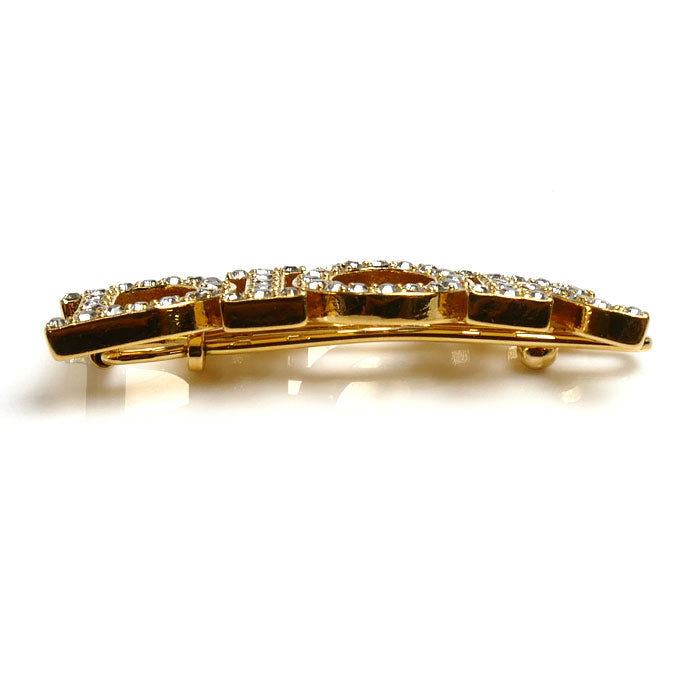 Dior ディオール GP ラインストーン Dio(r)evolution ディオレボリューション バレッタ ヘアクリップ V0454DVOCY_D301 レディース【中古】
