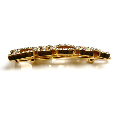 Dior ディオール GP ラインストーン Dio(r)evolution ディオレボリューション バレッタ ヘアクリップ V0454DVOCY_D301 レディース【中古】