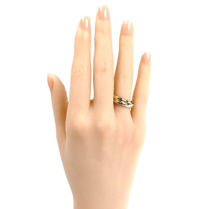 CARTIER カルティエ K18YG/PG/WG トリニティ スモール リング・指輪 B4235156 16号 56 6.5g レディース【中古】【美品】