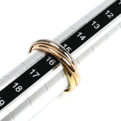 CARTIER カルティエ K18YG/PG/WG トリニティ スモール リング・指輪 B4235156 16号 56 6.5g レディース【中古】【美品】