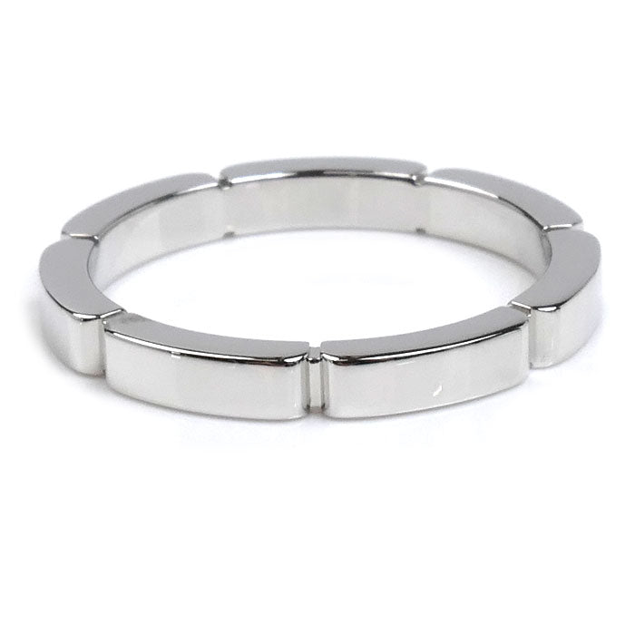 CARTIER カルティエ K18WG ホワイトゴールド マイヨンパンテール 4Pダイヤ リング・指輪 B4080454 ダイヤモンド 14号 54 4.3g レディース【中古】【美品】