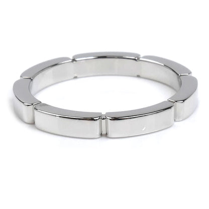 CARTIER カルティエ K18WG ホワイトゴールド マイヨンパンテール 4Pダイヤ リング・指輪 B4080454 ダイヤモンド 14号 54 4.3g レディース【中古】【美品】