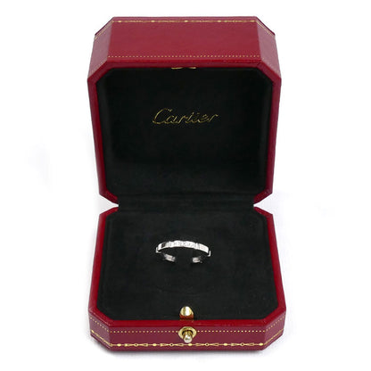 CARTIER カルティエ K18WG ホワイトゴールド マイヨンパンテール 4Pダイヤ リング・指輪 B4080454 ダイヤモンド 14号 54 4.3g レディース【中古】【美品】