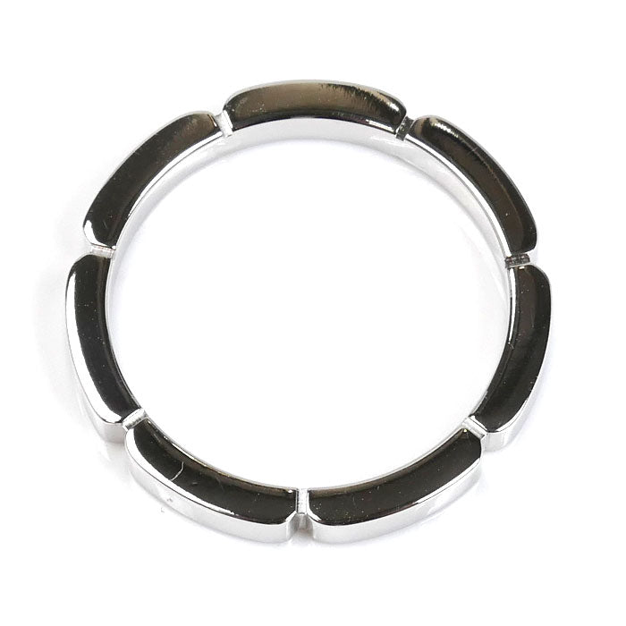 CARTIER カルティエ K18WG ホワイトゴールド マイヨンパンテール 4Pダイヤ リング・指輪 B4080455 ダイヤモンド 14.5号 55 4.4g レディース【中古】【美品】