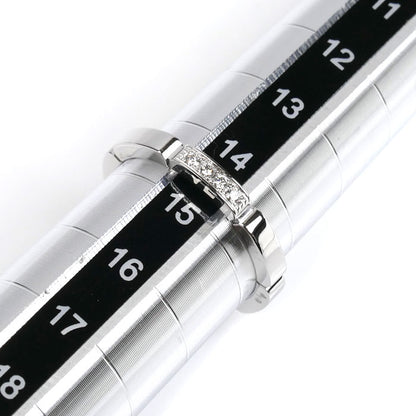 CARTIER カルティエ K18WG ホワイトゴールド マイヨンパンテール 4Pダイヤ リング・指輪 B4080455 ダイヤモンド 14.5号 55 4.4g レディース【中古】【美品】