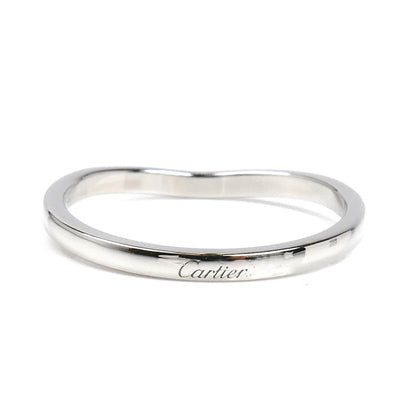 CARTIER カルティエ Pt950プラチナ バレリーナ リング・指輪 B4092862 21.5号 62 3.9g ユニセックス【中古】【美品】