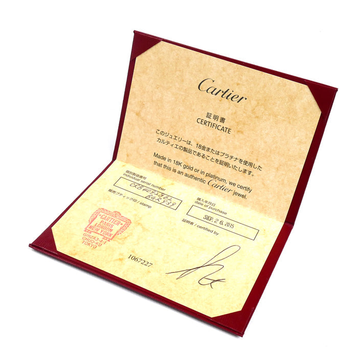 CARTIER カルティエ Pt950プラチナ バレリーナ リング・指輪 B4092862 21.5号 62 3.9g ユニセックス【中古】【美品】