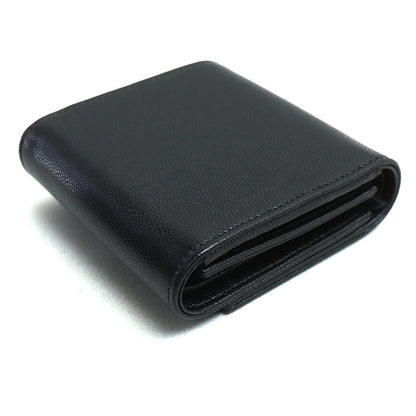 CHANEL シャネル スモールフラップウォレット ココマーク 二つ折り財布 ブラック AP4709 レディース【中古】【美品】