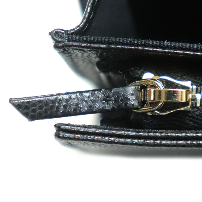 CHANEL シャネル スモールフラップウォレット ココマーク 二つ折り財布 ブラック AP4709 レディース【中古】【美品】