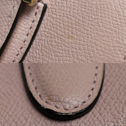 Valextra ヴァレクストラ バビラ ミニ 2Way ハンドバッグ ペオニア WBBB0031028LOC99PN レディース【中古】