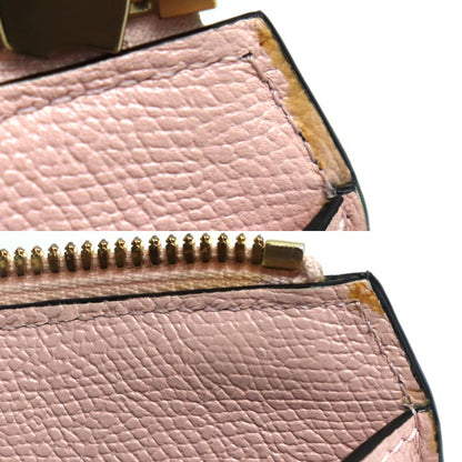 Valextra ヴァレクストラ バビラ ミニ 2Way ハンドバッグ ペオニア WBBB0031028LOC99PN レディース【中古】