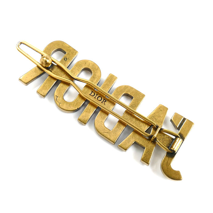 Dior ディオール メタル ジャディオール ヘアクリップ ヘアアクセサリー レディース【中古】