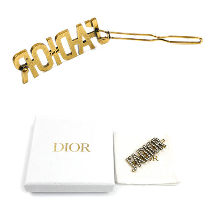 Dior ディオール メタル ジャディオール ヘアクリップ ヘアアクセサリー レディース【中古】