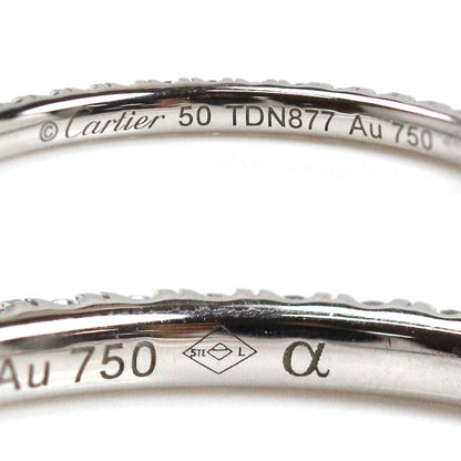 CARTIER カルティエ K18WG ホワイトゴールド エタンセル ダイヤモンド リング・指輪 B4210450 10号 50 1.1g レディース【中古】【美品】