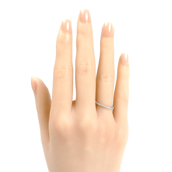CARTIER カルティエ K18WG ホワイトゴールド エタンセル ダイヤモンド リング・指輪 B4210450 10号 50 1.1g レディース【中古】【美品】