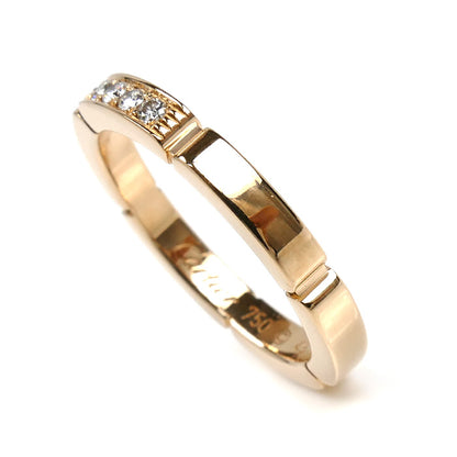 CARTIER カルティエ K18PG ピンクゴールド マイヨンパンテール 4Pダイヤ リング・指輪 B4080549 ダイヤモンド 9号 49 3.7g レディース【中古】【美品】