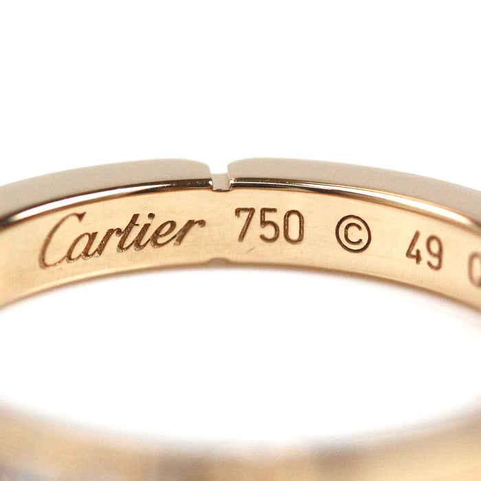 CARTIER カルティエ K18PG ピンクゴールド マイヨンパンテール 4Pダイヤ リング・指輪 B4080549 ダイヤモンド 9号 49 3.7g レディース【中古】【美品】