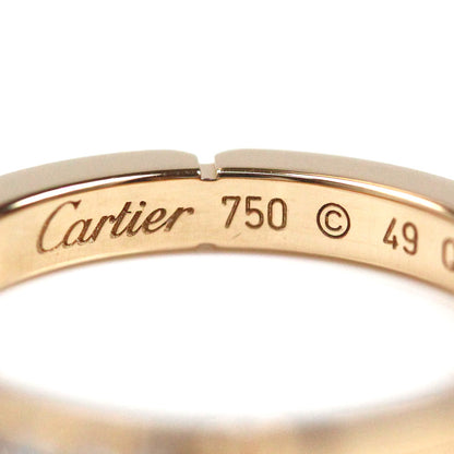 CARTIER カルティエ K18PG ピンクゴールド マイヨンパンテール 4Pダイヤ リング・指輪 B4080549 ダイヤモンド 9号 49 3.7g レディース【中古】【美品】