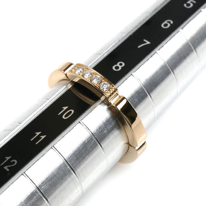 CARTIER カルティエ K18PG ピンクゴールド マイヨンパンテール 4Pダイヤ リング・指輪 B4080549 ダイヤモンド 9号 49 3.7g レディース【中古】【美品】