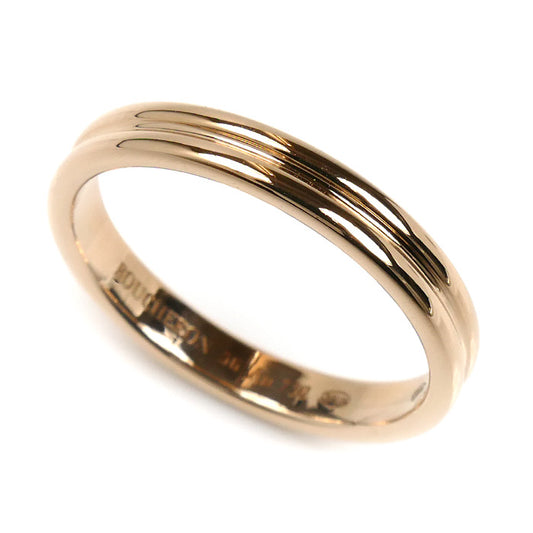 Boucheron ブシュロン K18PG ピンクゴールド ゴドロン リング・指輪 JAL00009 15.5号 56 3.7g レディース【中古】【美品】