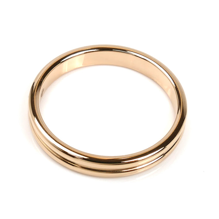 Boucheron ブシュロン K18PG ピンクゴールド ゴドロン リング・指輪 JAL00009 15.5号 56 3.7g レディース【中古】【美品】