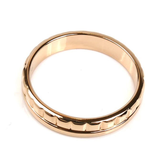 Boucheron ブシュロン K18PG ピンクゴールド キャトル ラディアント ハーフ リング・指輪 JAL00249 14号 54 4.1g レディース【中古】【美品】
