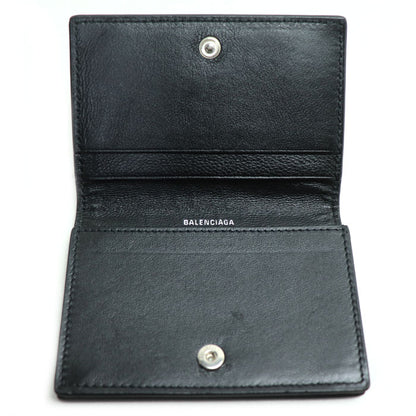 BALENCIAGA バレンシアガ エブリディ カードケース ブラック 645508 メンズ【中古】