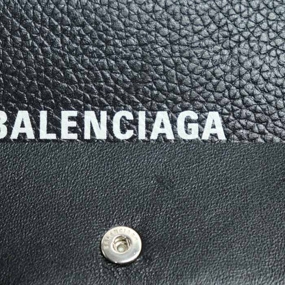 BALENCIAGA バレンシアガ エブリディ カードケース ブラック 645508 メンズ【中古】
