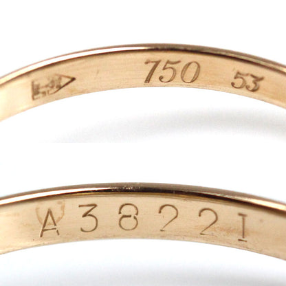 CARTIER カルティエ K18YG/PG/WG トリニティ les must de Cartier リング・指輪 13号 53 3.7g レディース【中古】【美品】