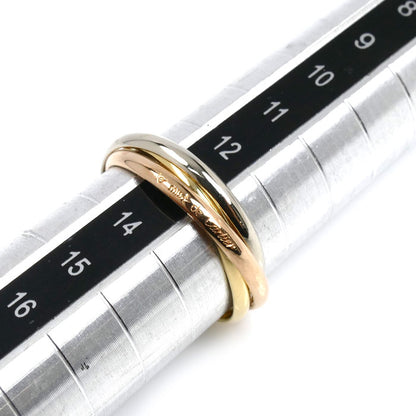 CARTIER カルティエ K18YG/PG/WG トリニティ les must de Cartier リング・指輪 13号 53 3.7g レディース【中古】【美品】