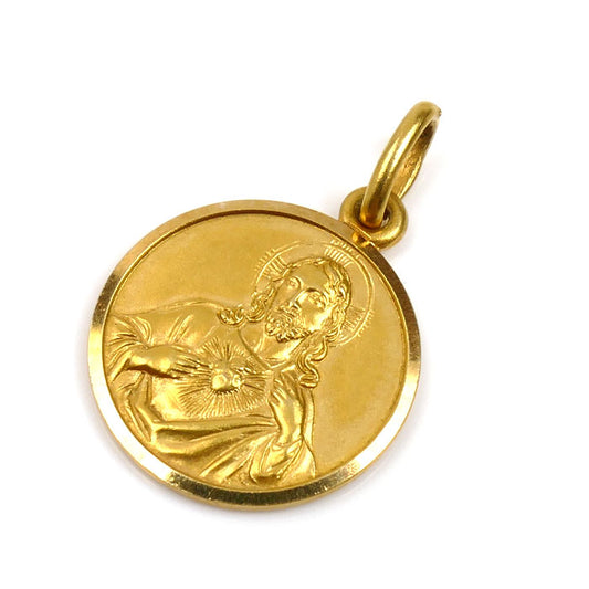 UNOAERRE ウノアエレ K18YG イエローゴールド ペンダントトップ 3.2g イエス・マリア ユニセックス【中古】