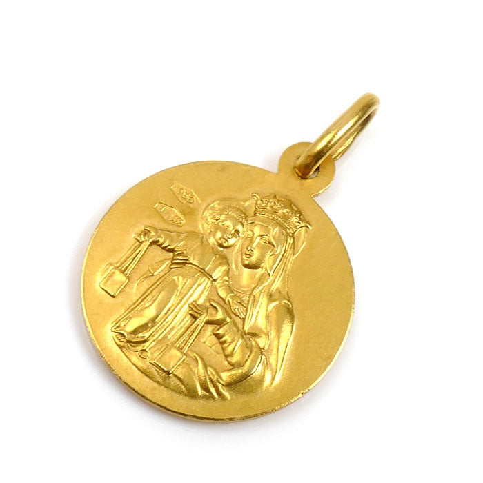 UNOAERRE ウノアエレ K18YG イエローゴールド ペンダントトップ 3.2g イエス・マリア ユニセックス【中古】