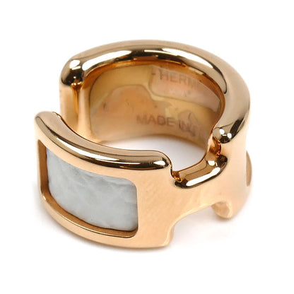 HERMES エルメス ヴォーエプソン イヤーカフ オランプPM イヤリング 010734CD 3.8g レディース【中古】【美品】