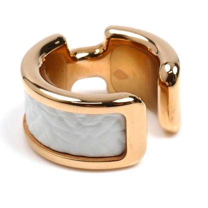 HERMES エルメス ヴォーエプソン イヤーカフ オランプPM イヤリング 010734CD 3.8g レディース【中古】【美品】