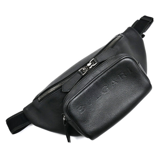 BVLGARI ブルガリ ブルガリ マン ボディバッグ ブラック 291935 メンズ【中古】