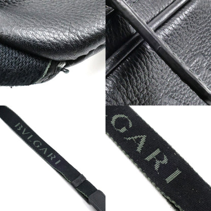 BVLGARI ブルガリ ブルガリ マン ボディバッグ ブラック 291935 メンズ【中古】