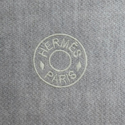 HERMES エルメス サマーブロック マフラー ベージュ ライトグレー ユニセックス【未使用】【買取品】