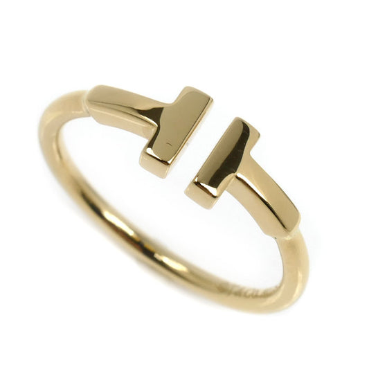 TIFFANY&Co. ティファニー K18YG イエローゴールド Tワイヤー リング・指輪 12号 2.8g レディース【中古】【美品】