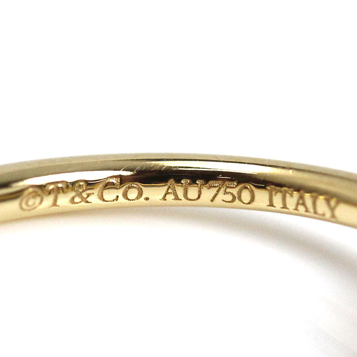 TIFFANY&Co. ティファニー K18YG イエローゴールド Tワイヤー リング・指輪 12号 2.8g レディース【中古】【美品】