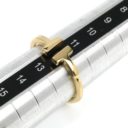 TIFFANY&Co. ティファニー K18YG イエローゴールド Tワイヤー リング・指輪 12号 2.8g レディース【中古】【美品】