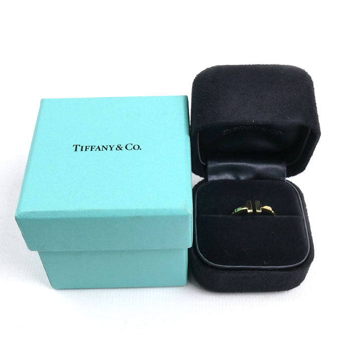 TIFFANY&Co. ティファニー K18YG イエローゴールド Tワイヤー リング・指輪 12号 2.8g レディース【中古】【美品】