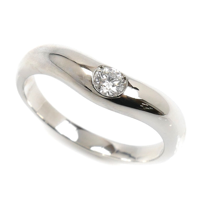 BVLGARI ブルガリ Pt950プラチナ フェディ ダイヤ リング・指輪 ダイヤモンド 11号 5.1g レディース【中古】【美品】