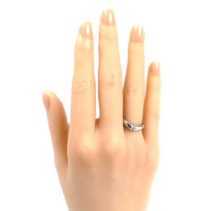 BVLGARI ブルガリ Pt950プラチナ フェディ ダイヤ リング・指輪 ダイヤモンド 11号 5.1g レディース【中古】【美品】