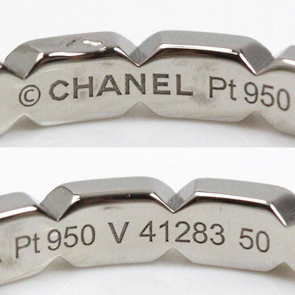 CHANEL シャネル Pt950プラチナ プルミエール プロメス ダイヤ リング・指輪 J4003 ダイヤモンド 10号 50 3.6g レディース【中古】【美品】