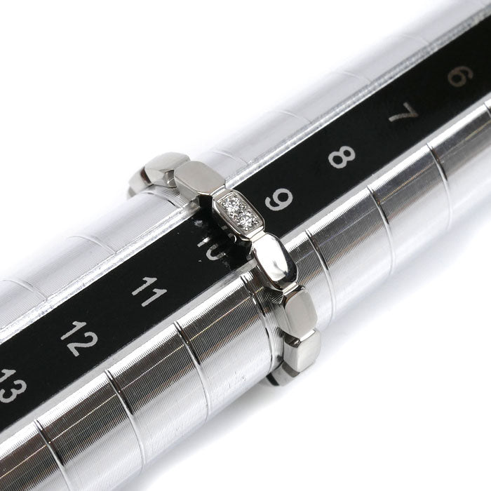 CHANEL シャネル Pt950プラチナ プルミエール プロメス ダイヤ リング・指輪 J4003 ダイヤモンド 10号 50 3.6g レディース【中古】【美品】