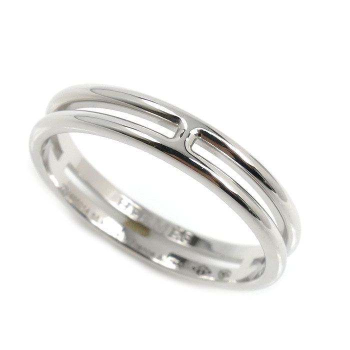 HERMES エルメス K18WG ホワイトゴールド アリアンヌ リング・指輪 H119834B 00055 15号 3.2g レディース【中古】【美品】